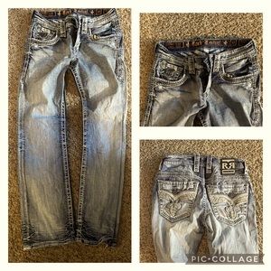 Men’s Rock Revival jeans. size 30/32.